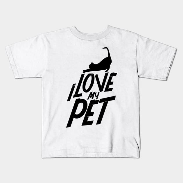 Cat Pets Animal Pet Dog Kids T-Shirt by dr3shirts